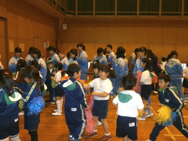 ダンスの交流 ｉｎ 桜ヶ丘小 行田市立長野中学校